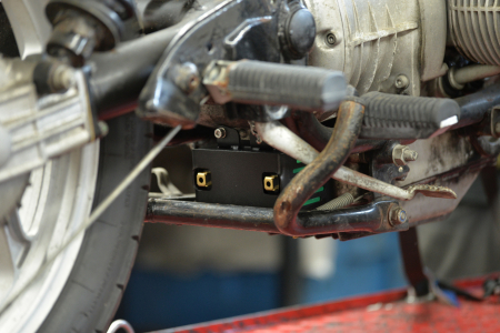 Batteriekasten mit Batterie BMW Boxer