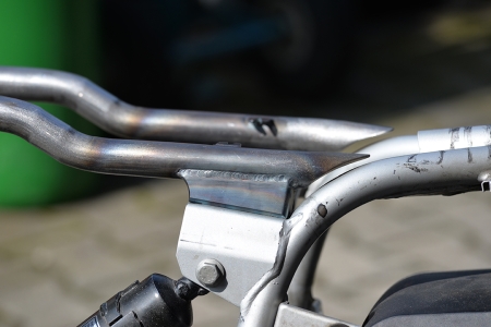Rear Frame Paralever in black