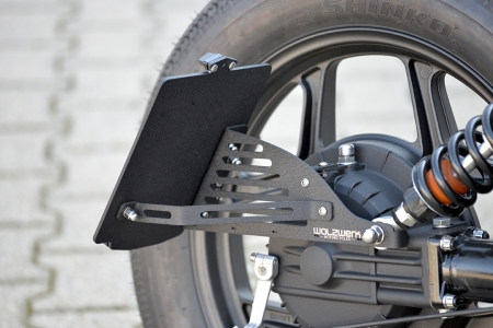 Side Mount License Plate Bracket