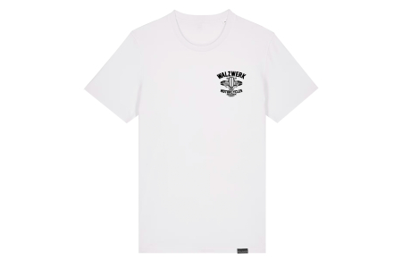 Boxer T-Shirt, weiss schwarz