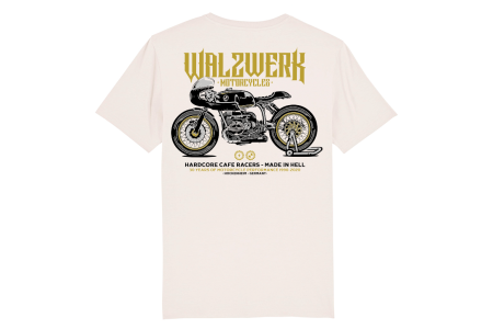 Monza T-Shirt, vintage-weiss