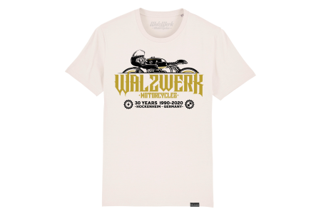 Monza T-Shirt, vintage-weiss
