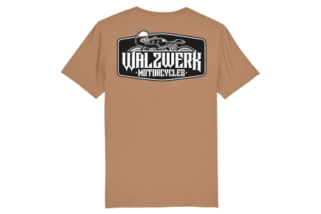 Statement T-Shirt, camel