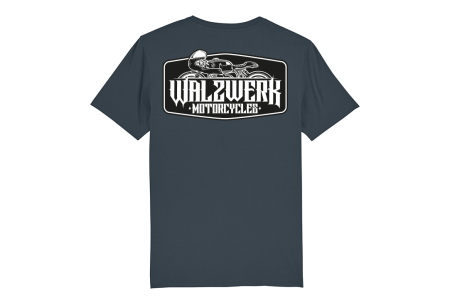 Statement T-Shirt, dunkelgrau
