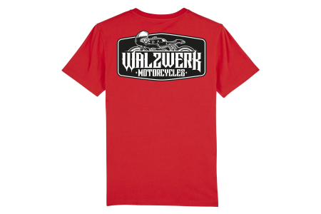 Statement T-Shirt, rot