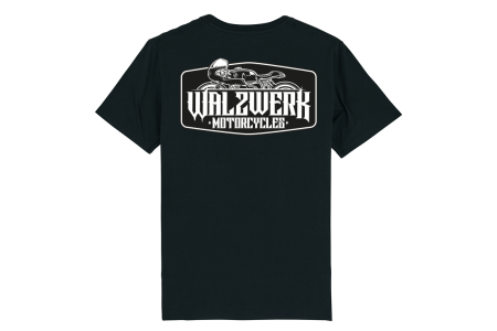 Statement T-Shirt, schwarz