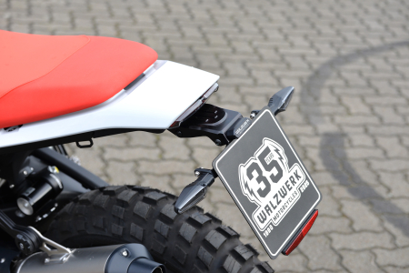 BMW R12 G/S Kennzeichenhalter