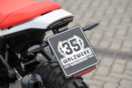 BMW R12 G/S Kennzeichenhalter