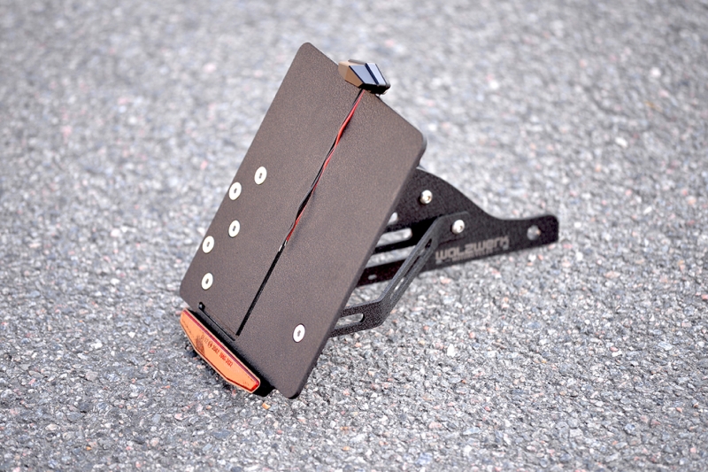 Side Mount License Plate Bracket