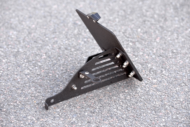 Side Mount License Plate Bracket