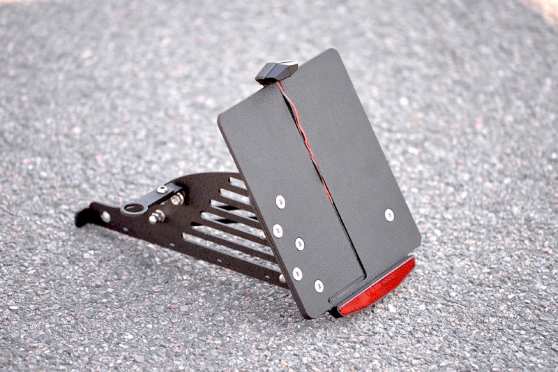 Side Mount License Plate Bracket