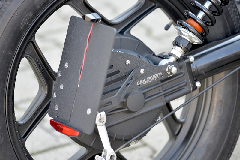 Side Mount License Plate Bracket
