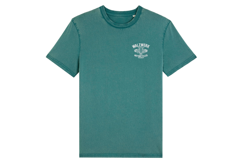 Boxer T-Shirt, vintage grün