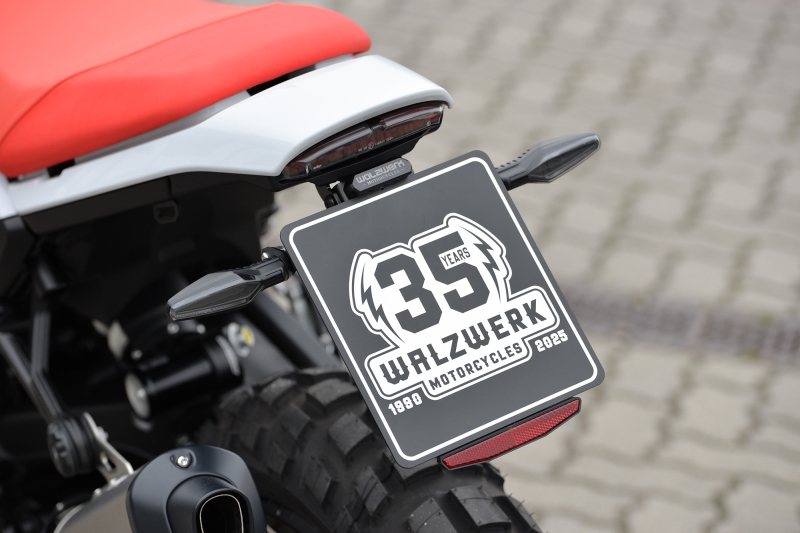 BMW R12 G/S Kennzeichenhalter