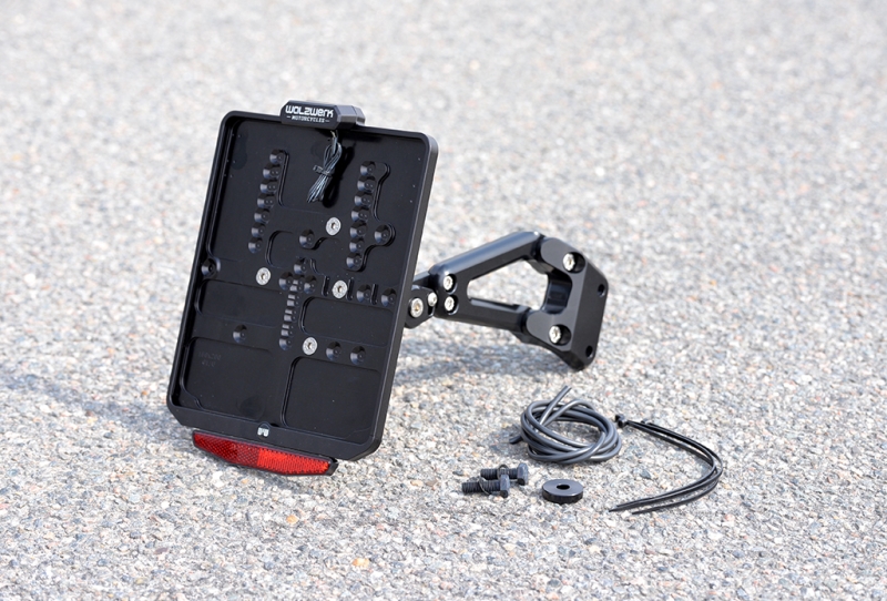 Side Mount License Plate R18