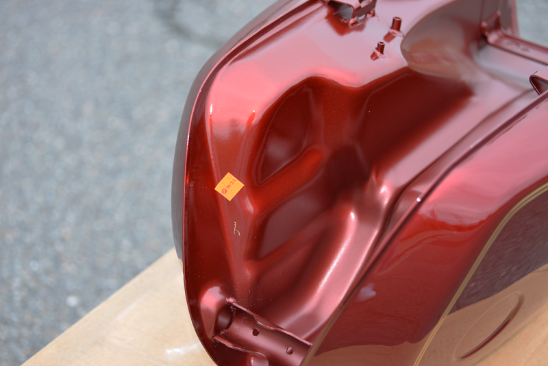 Fueltank, mystic-red