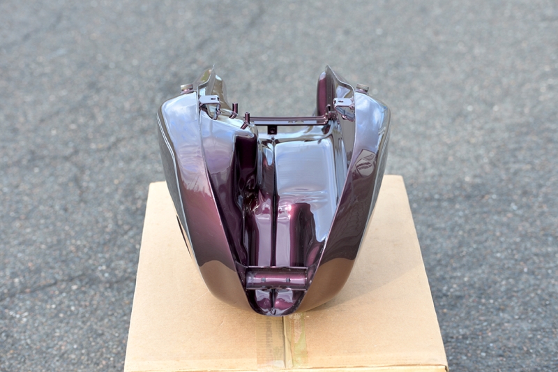 Fueltank, topas-redviolette